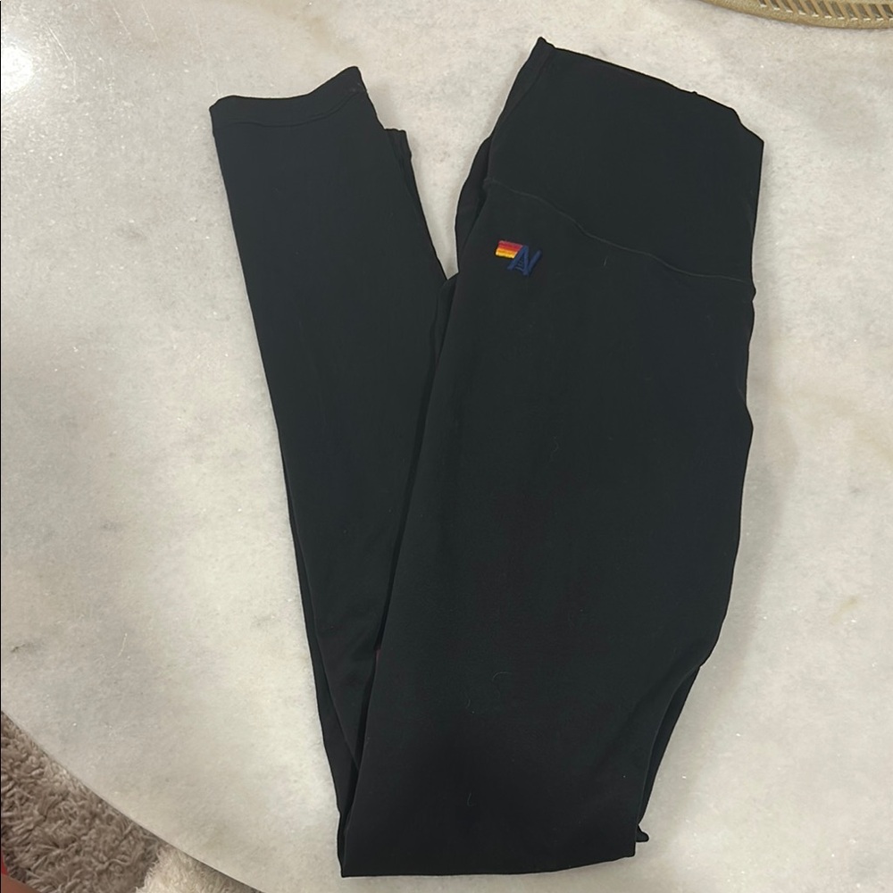 Black Aviator Nation Leggings